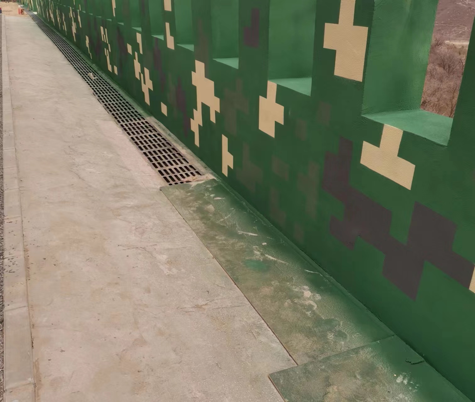 铁岭围墙迷彩喷涂,数迷彩漆